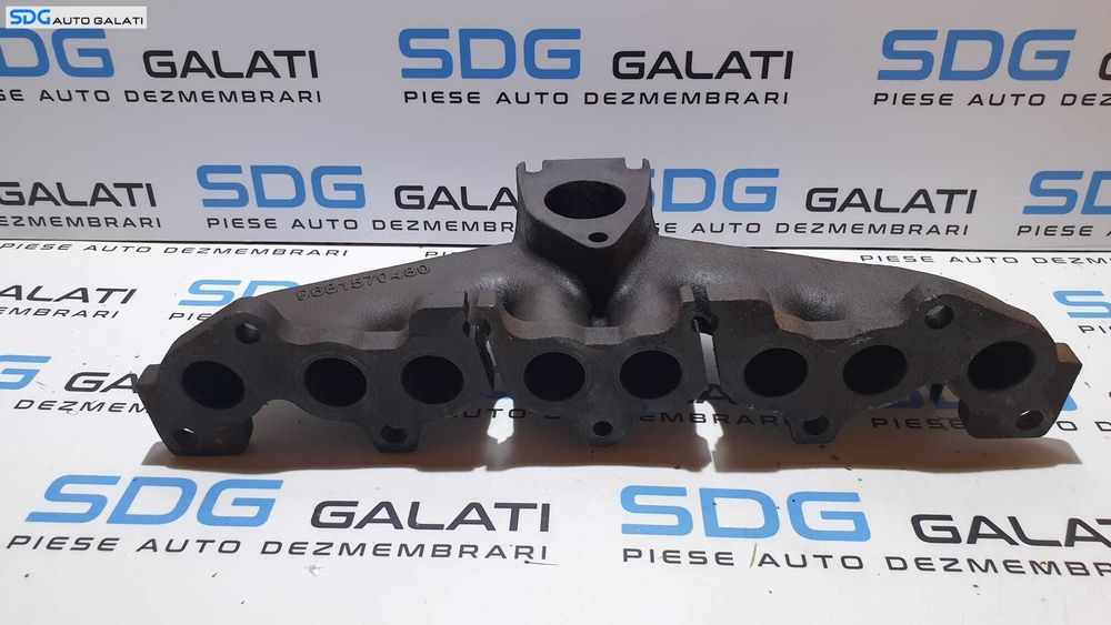Galerie Evacuare Turbo Turbina Turbosuflanta Peugeot 407 2.0 HDI 2004 - 2010 Cod 9681570480 [D0217]