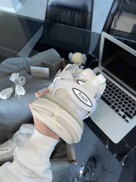 Balenciaga Track White 36-45 • Piele •Livr 1 zi PREMIUM