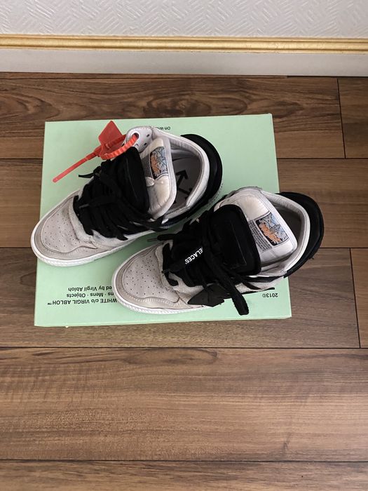 Off-White Suede Low-top Sneakers - Marime 36 IT