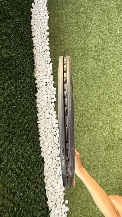 Тенис ракета HEAD Graphene 360+ Gravity Pro 2021 L3 + Luxilon кордаж, отлично състояние