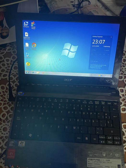 Vand schimb leptop acer