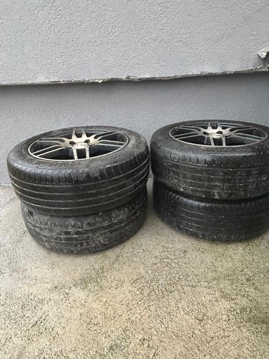 Jante aliaj 16 cu anvelope de vara
