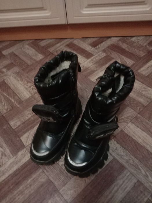 Зимние, детские сапоги