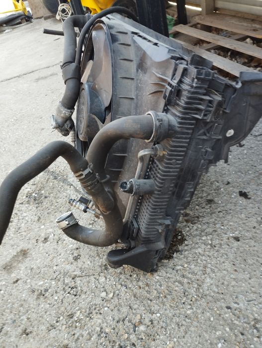 Радиатори воден,климатичен и перка за Мерцедес С-клас w204, 3.5 бензин