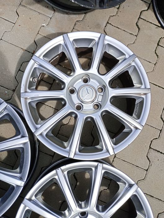 4 jante aliaj 5x114,3 R17 originale Mazda cx7 cx9,cx5,cx3 ,3,5,6