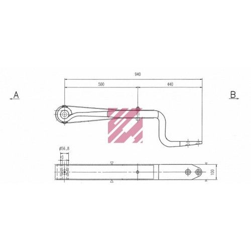 Рессора мост BPW