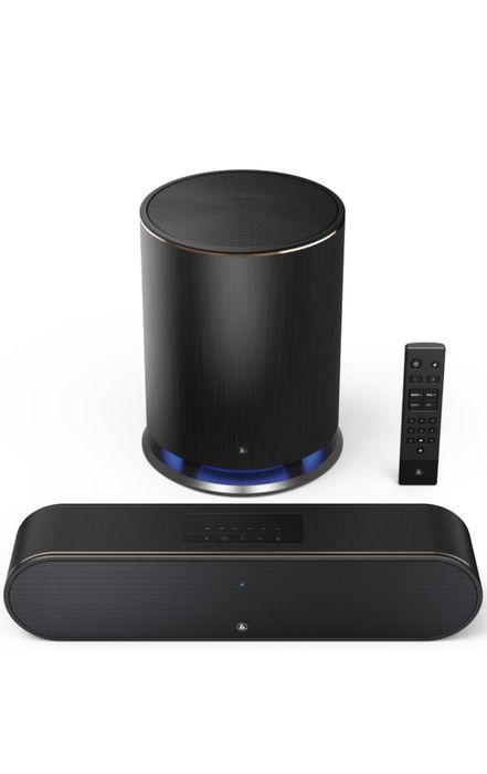 Soundbar Hama 2.1 SIRIUM3800ABT Smart Slim, wireless subwoofer, negr