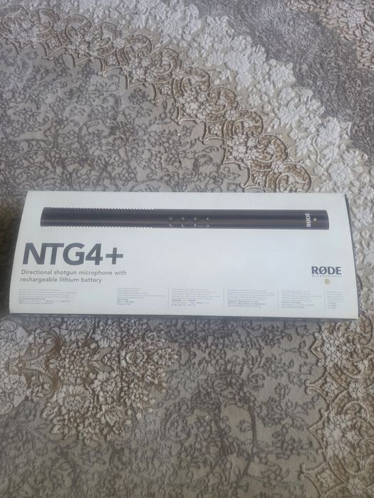 Продам микрофон RoDe NTG 4+