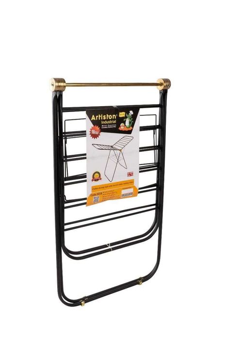 Сушилка для белья напольная складная Золотая белая чёрная sushilka