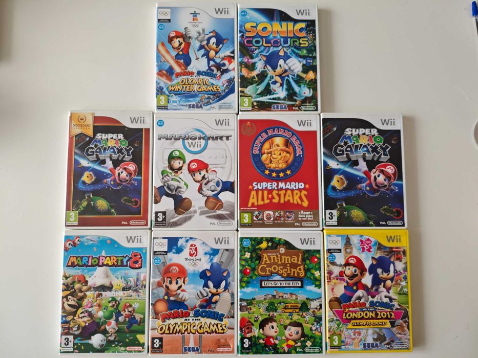 Игри за Nintendo Wii - Mario, Sonic, Animal Crossing