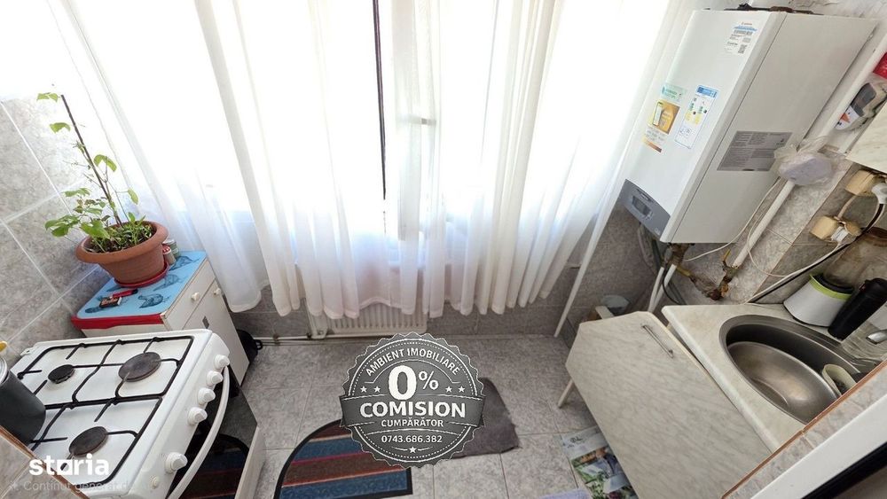 Apartament cu 2 camere, etaj 3, mobilat și utilat, zona TRAIAN - Cruce