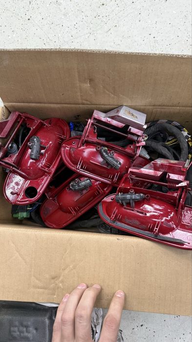 Bmw e39 e38 ручки с подсветкой наружный