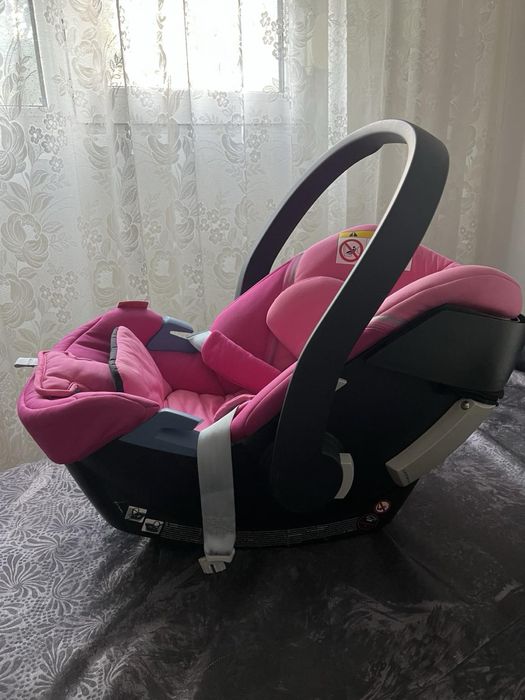 Бебешко столче за кола Cybex Aton розово