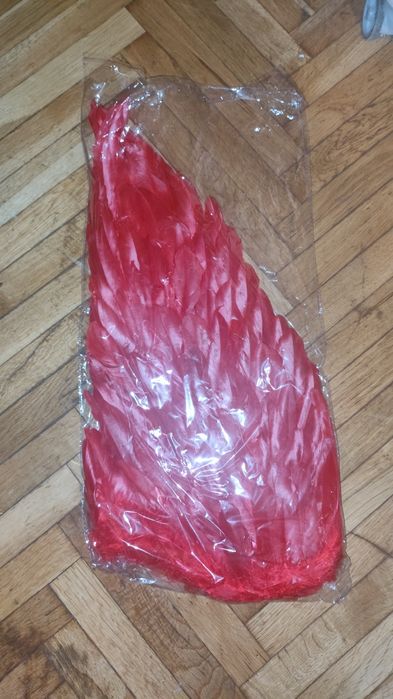 Ангелски крила, бели  ,размер 60/30см