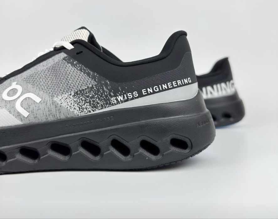 Нови мъжки маратонки On Cloudsurfer Next black grey
