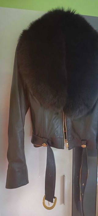 Кожено яке BALMAIN