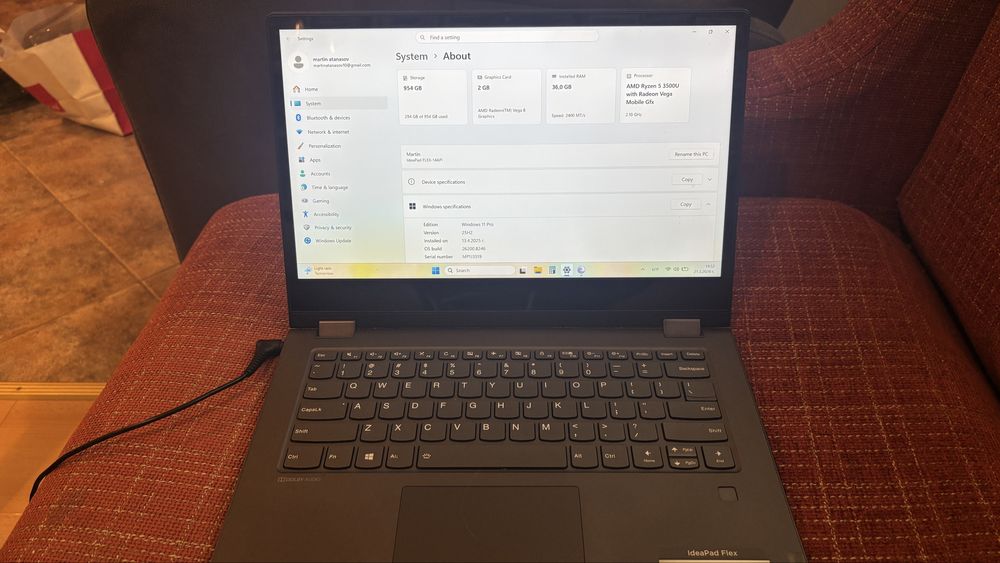 Lenovo ideapad Flex-14API RAM 32GB SSD 1TB