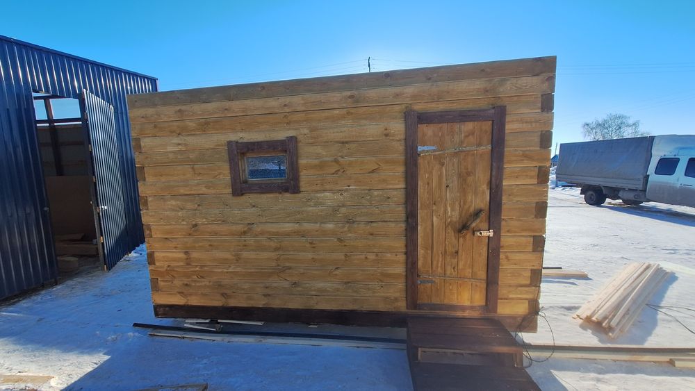 Мобильная Баня из бруса