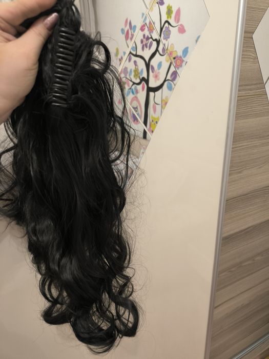 Синтетични:Къдрава Опашка,Права треса и   канеколон + Подарък чанта