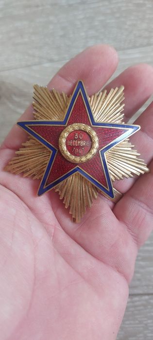 Ordinul Steaua României model 1948 clasa
1-a placa mare