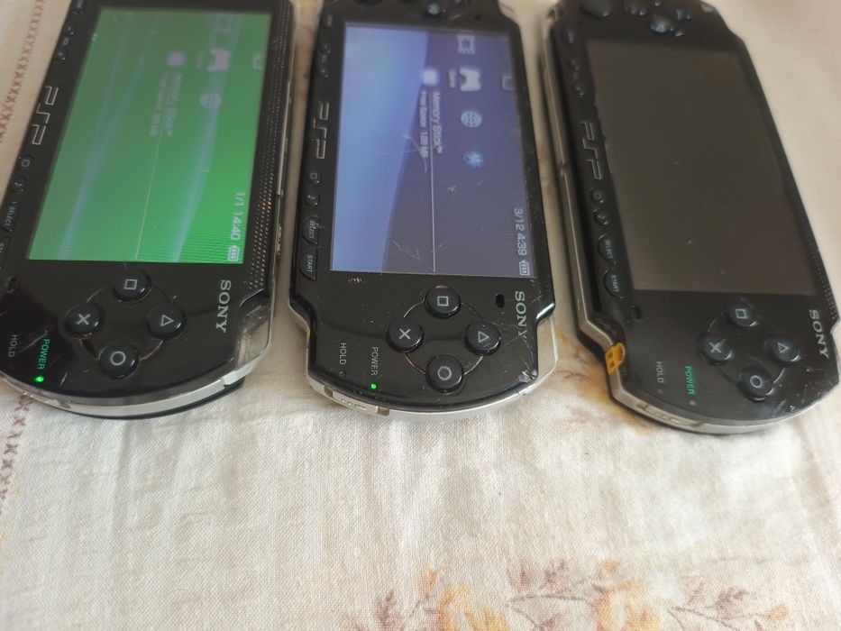 Lot 3 buc Sony PSP