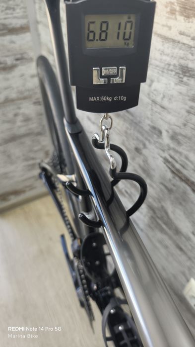 Карбонов шосеен велосипед Seka Spear RDC Dura-Ace Di2 Powermeter Elitewheels | M