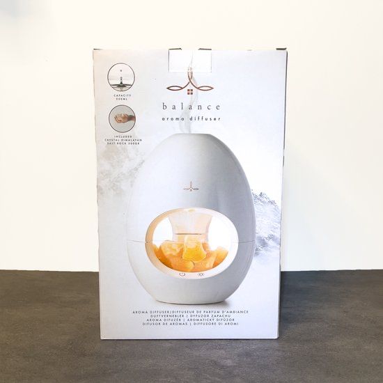 2 в 1 Лампа от хималайска сол и ултразвуков маслен дифузер