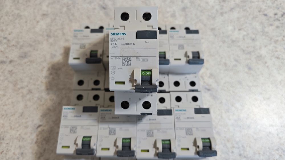 RCCB Intreruptor de curent rezidual, Siemens, 25A, 30mA