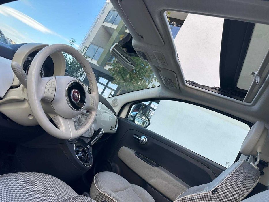 Fiat 500,Automatic,Trapa Panoramica,Senzori parcare,Euro5