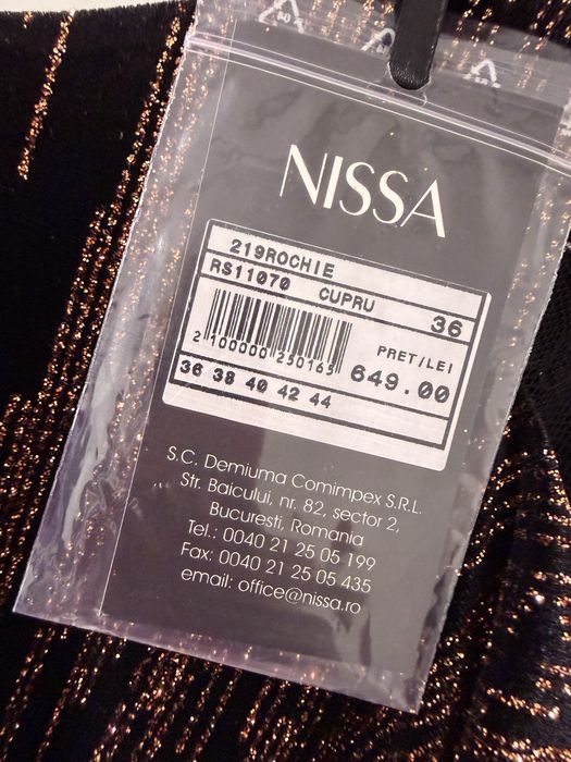 Rochie petrecere  Nissa