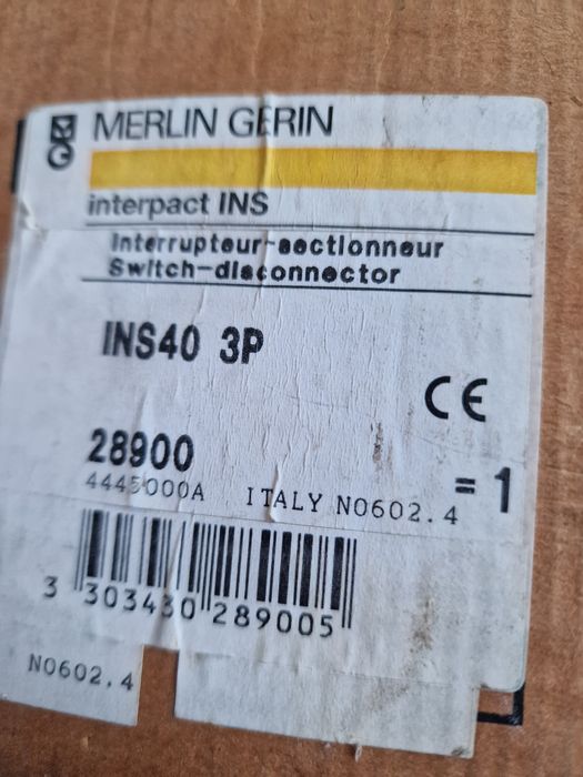 Separator sarcina 3P, 40A Schneider Electric