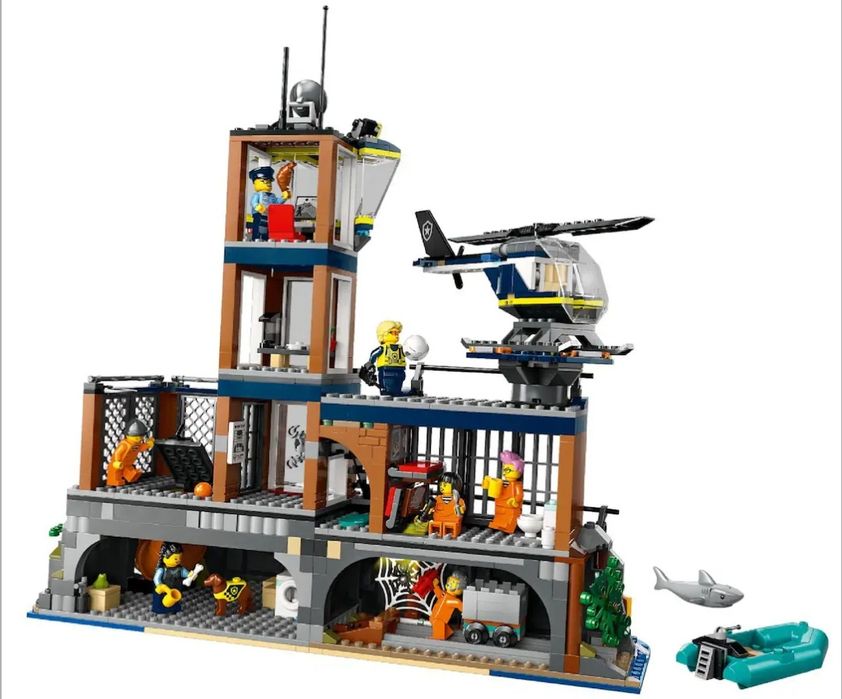 LEGO City: Insula - Inchisoare 60419, 7 ani+, 980 piese