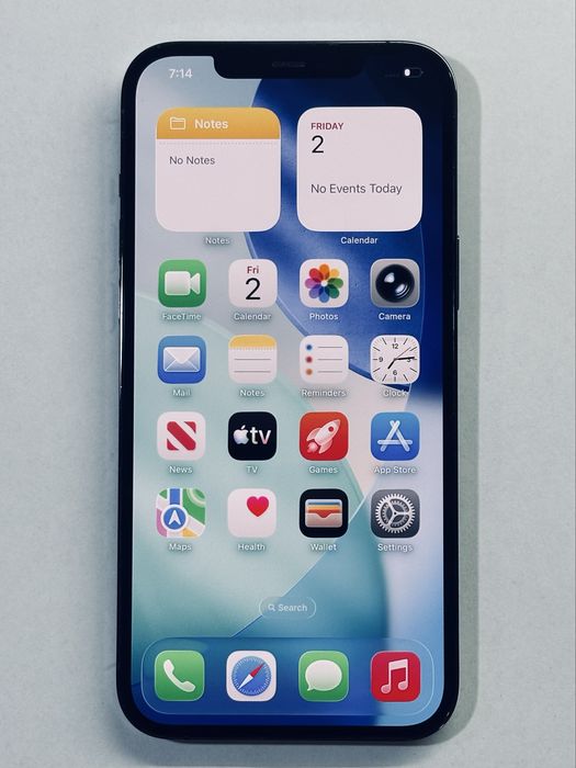iPhone 12 ProMax Grey 256GB 92% battery