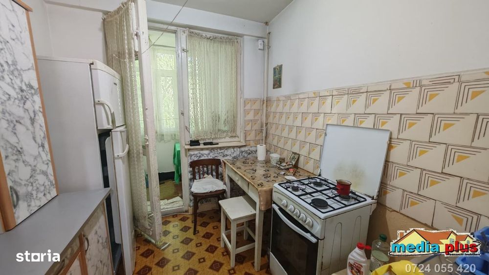 Preț avantajos! Apartament 2 camere, etaj 1, liber, 50.000 Euro