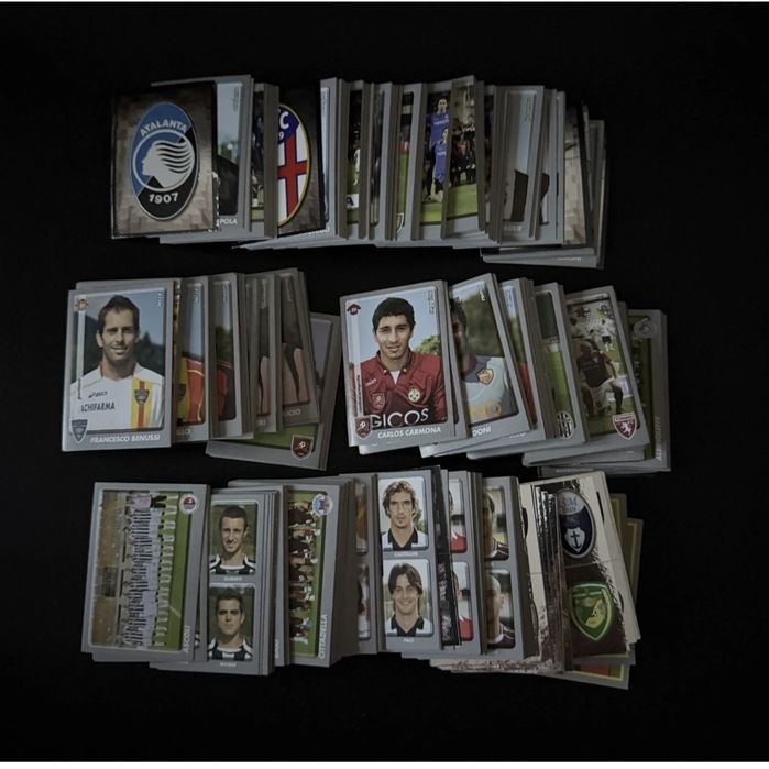 Set complet de 684 stickere nelipite Panini Calciatori 2008-2009
