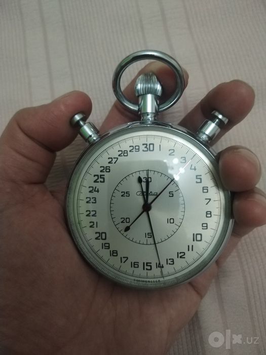 Секундомер Слава, винтажный, высокоточный