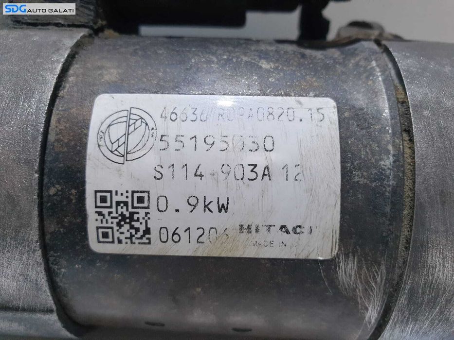 Electromotor Cu 10 Dinti Fiat Palio 1.2 B 1996 - Prezent Cod 55195030 [B3275]