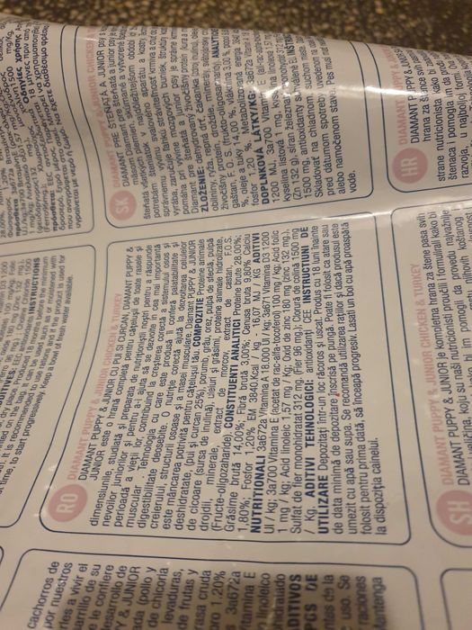 hrana uscata caini diamant puppy junior 15 kg