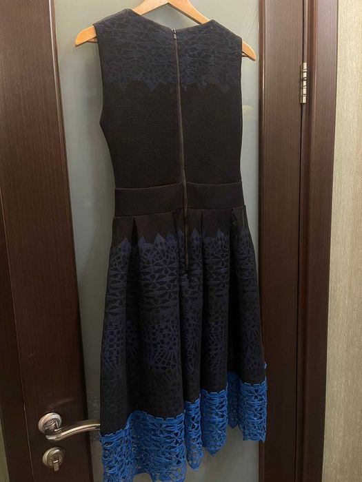 платье Maje черно-синие