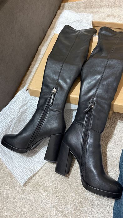 Steve Madden Кожени Ботуши 37