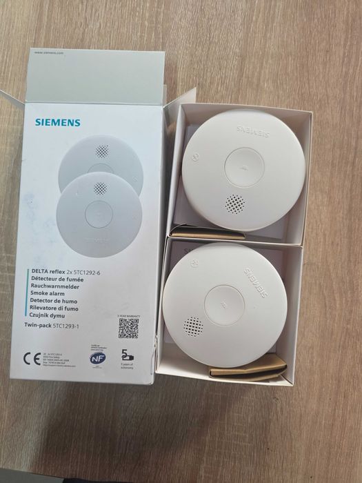 SIEMENS - Set de 2 detectoare de fum 5TC1292-6 NF