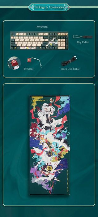 Varmilo VBS108 Crane of Lure Kailh Crane