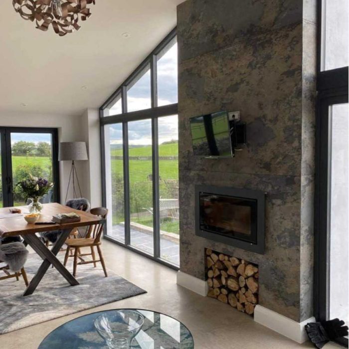 Piatra flexibila Autumn Rustic 122 x 61 cm de la 99 lei/mp TVA inclus.