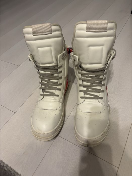Rick Owens Geobasket Milk/Carenlian fw21