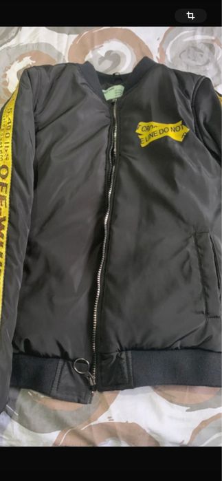 Geaca Off White neagra