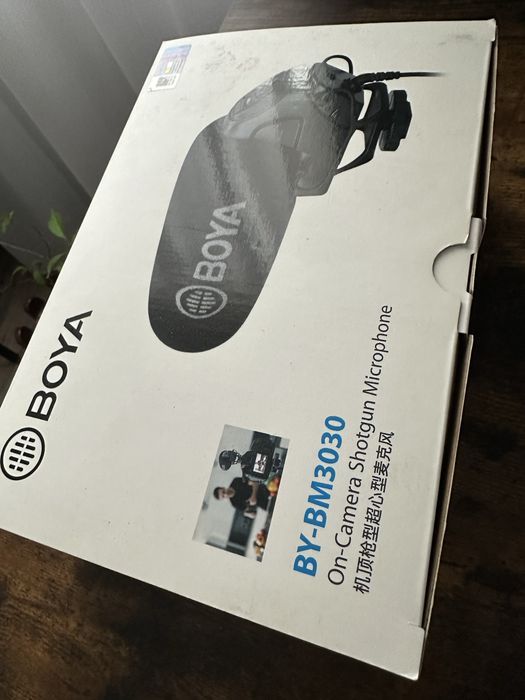 Microfon Boya BY BM 3030   DSLR Microfon shotgun