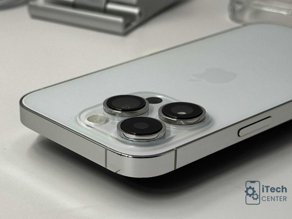 iPhone 14 Pro, 256GB, Silver, 100% батерия, КАТО НОВ, ГАРАНЦИЯ!