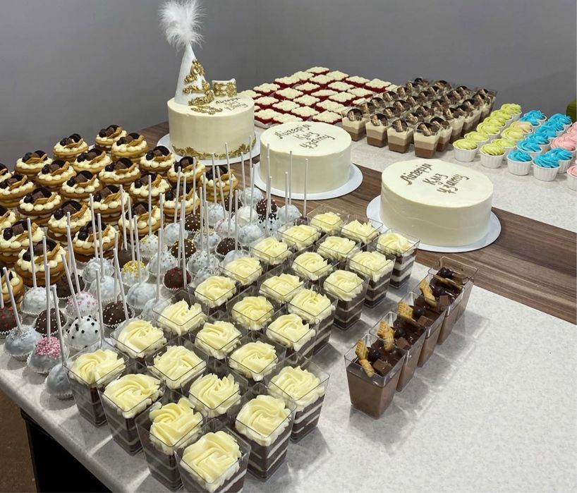 Чайный стол на ваш праздник любые сладости