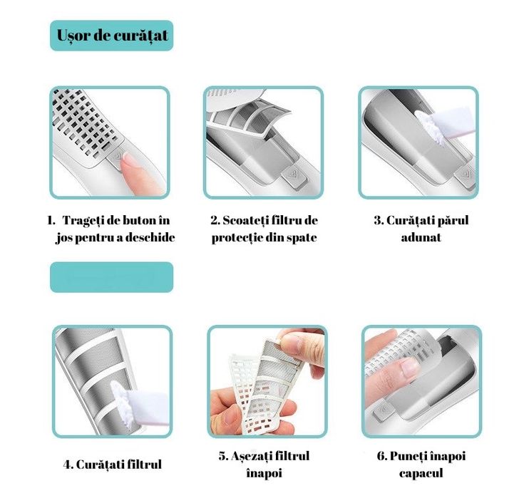 [NOU] Aparat de tuns pentru copii cu functie de aspirare