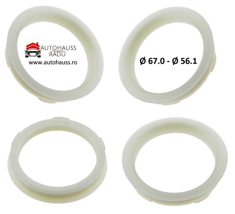 Inele de centrare Ghidaj Jante 67.0 - 56.1  Mitsubishi Honda Subaru